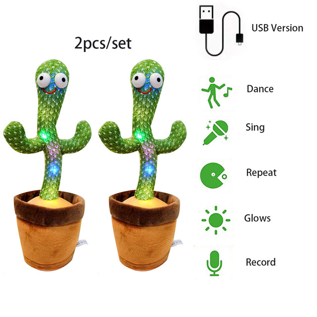 Electronic Dancing Cactus