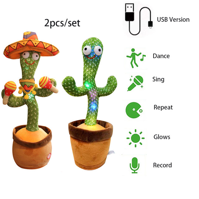 Electronic Dancing Cactus