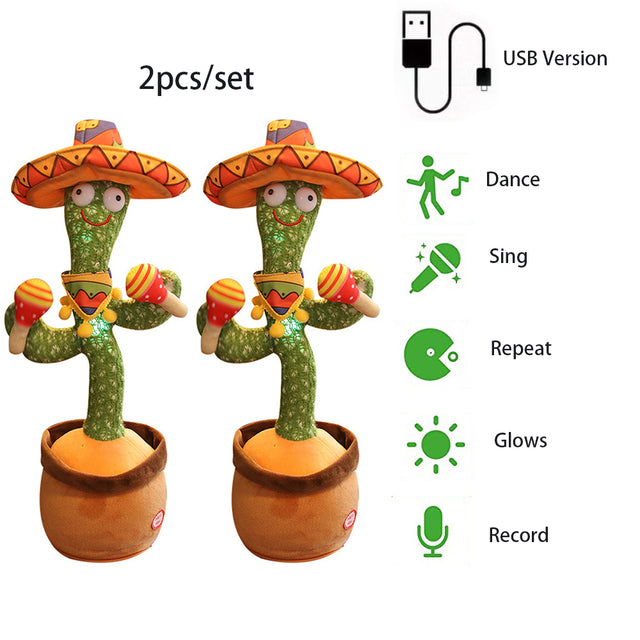 Electronic Dancing Cactus