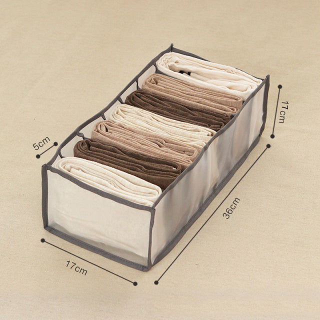 Jeans Compartment Storage Box