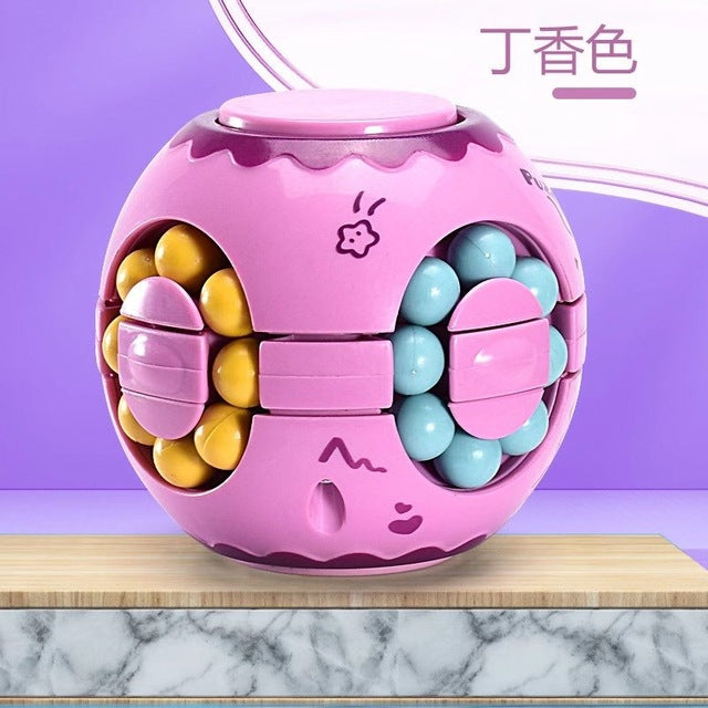 Rotating Magic Beans Cube