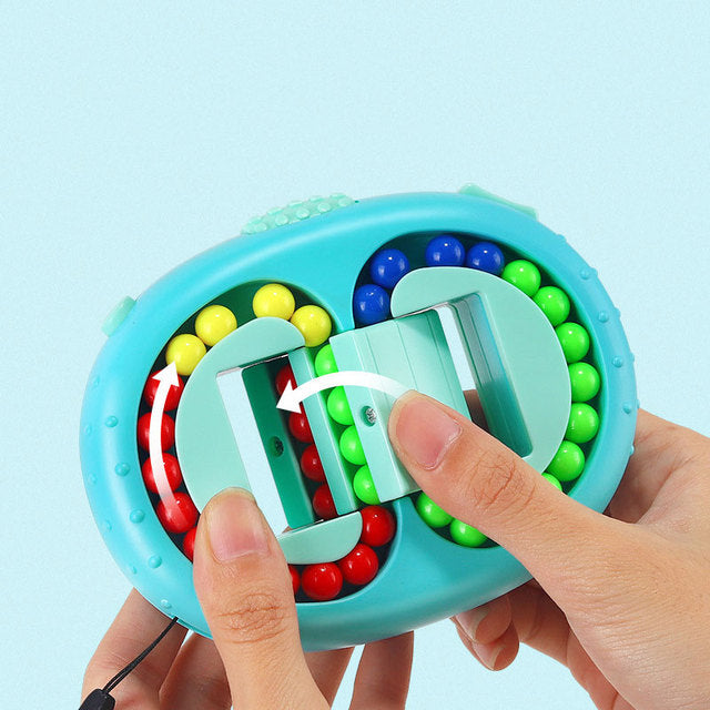 Rotating Magic Beans Cube