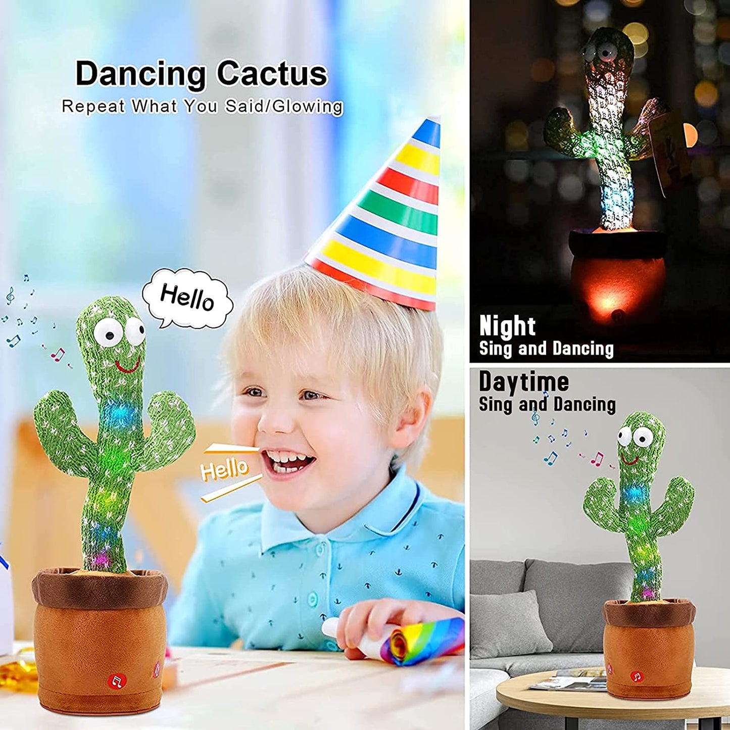 Electronic Dancing Cactus