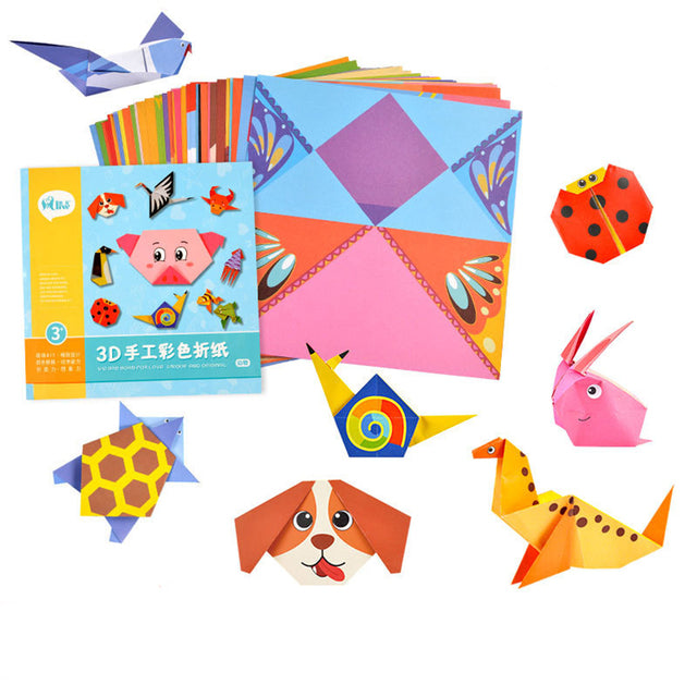 3D DIY Origami Paper Toys